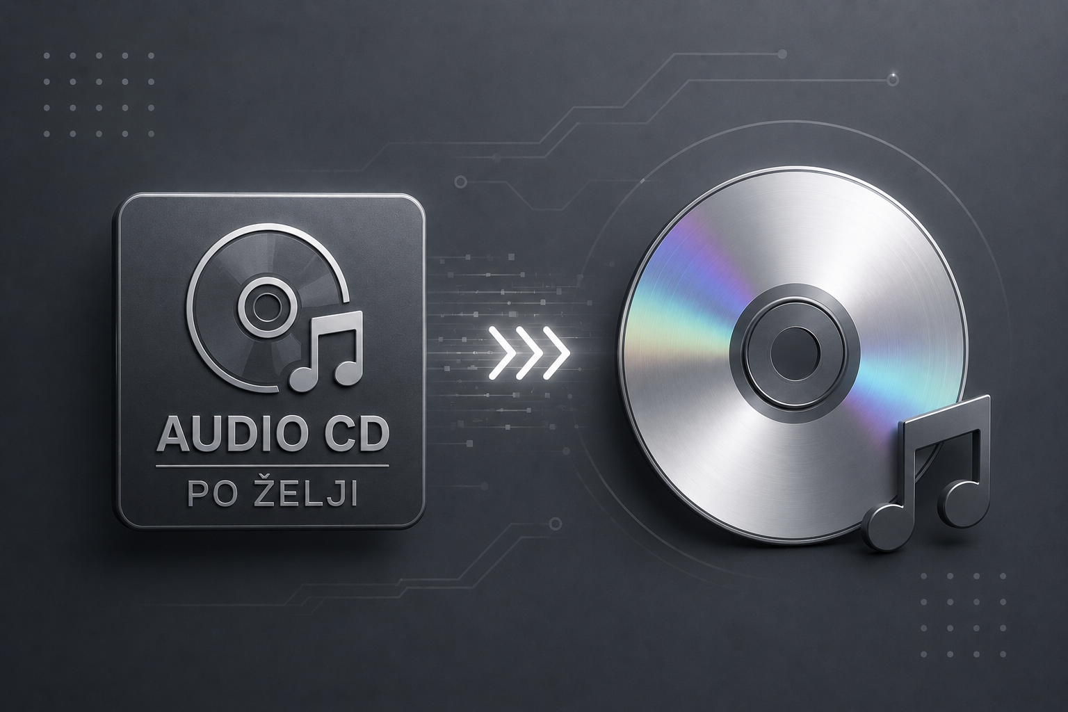 Audio CD po želji